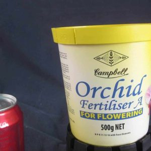 Campbell Orchid Fertiliser A for Flowering 500gm NPK 30-4-8 with trace elements