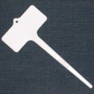 125mm Orchid Label White (50pcs)