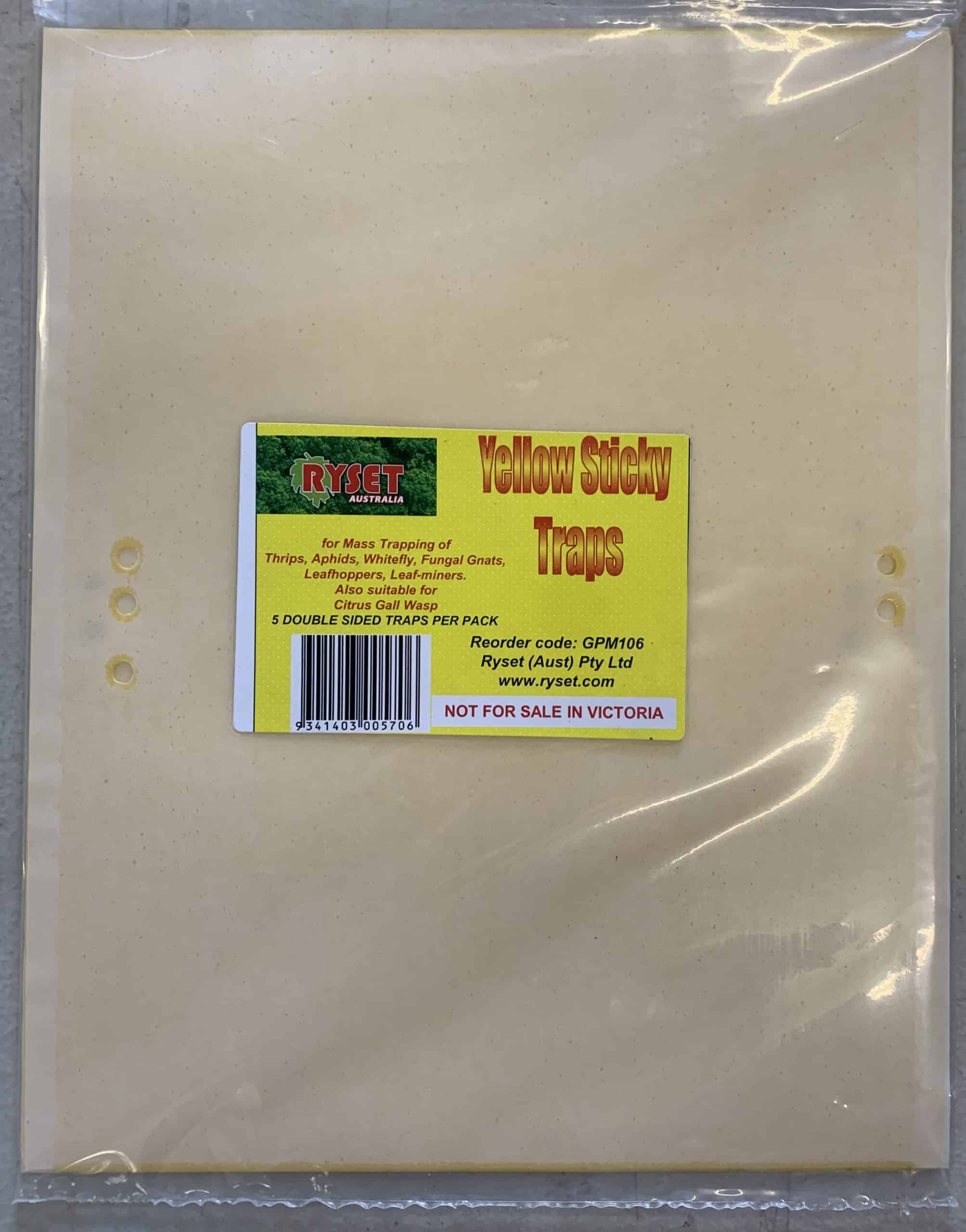 Yellow Sticky Traps (Pack of 5 Cards) - Image 2